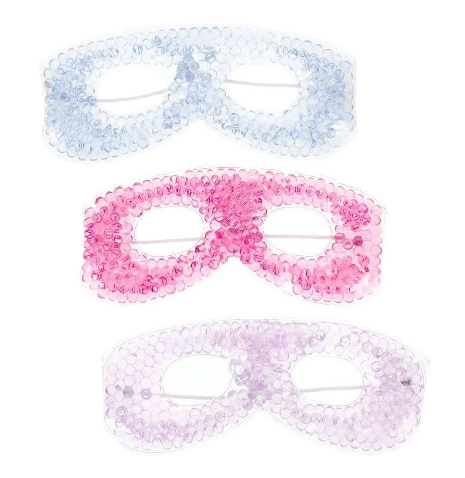 b.pure Gel Bead Cooling Eye Masks, 9x3.5-in.