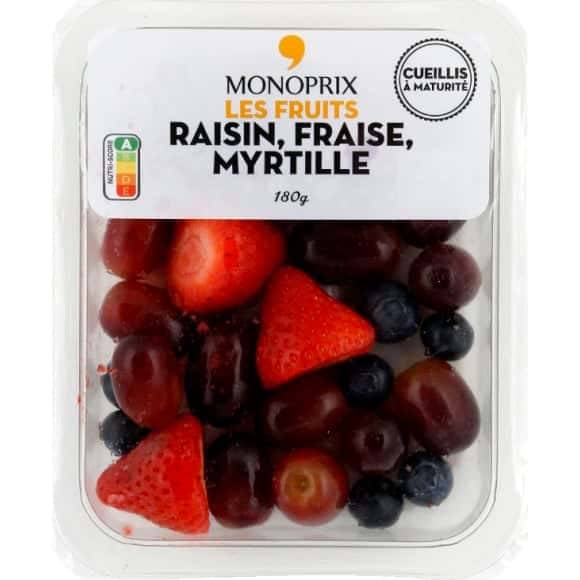 Monoprix Fruits Rouges 180G