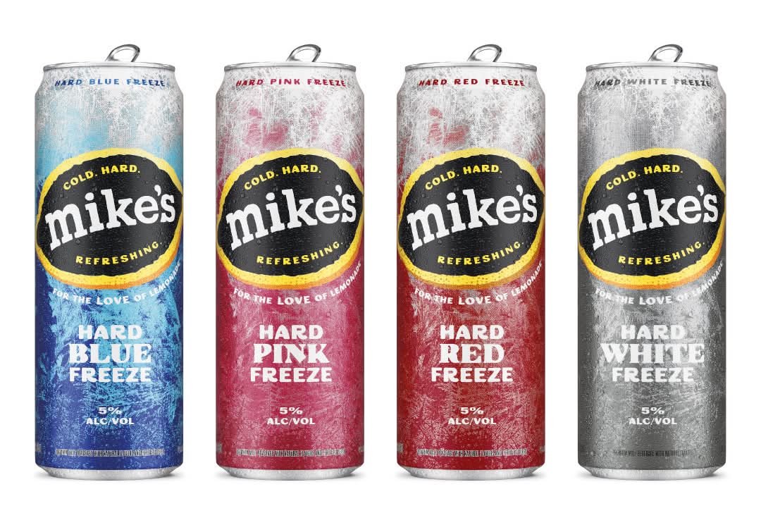 Mike's Hard Freeze Collection Variety pack, Blue-Red-White-Pink