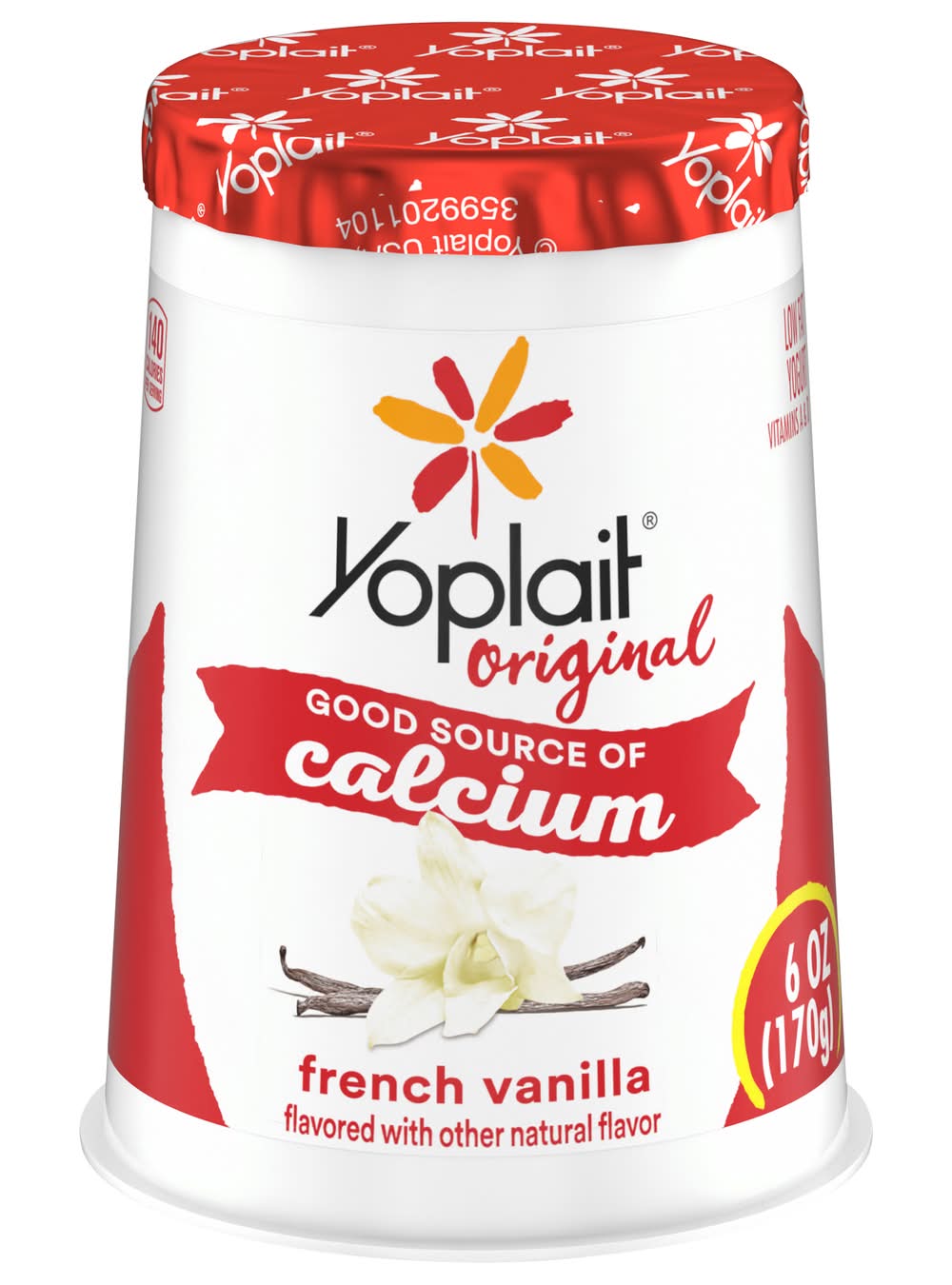 Yoplait Original Yogurt, French Vanilla (6 oz)