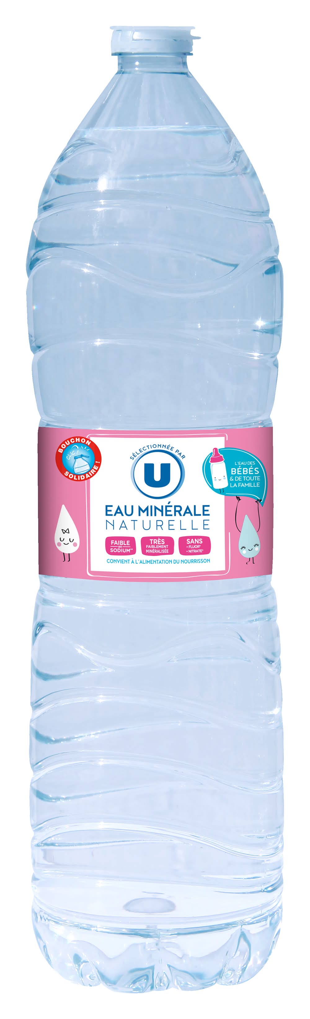 Système U - Eau minérale naturelle (1,5L)