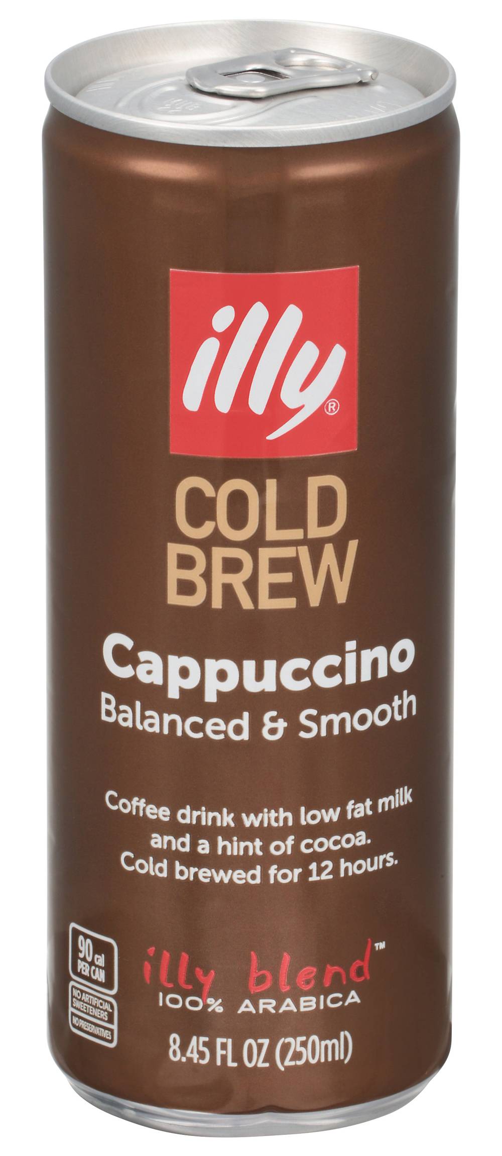 Illy Cappuccino Cold Brew Coffee Drink (8.5 fl oz)