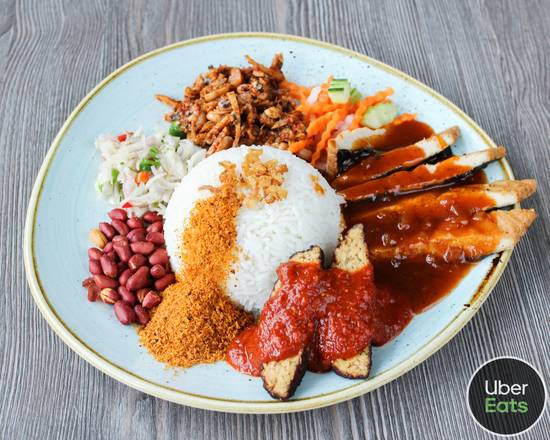 Nasi Bali -'Mock Chicken' Betutu