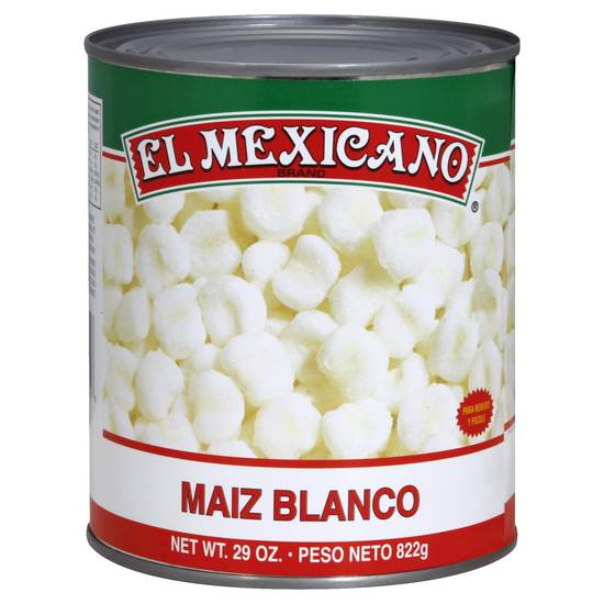 El Mexicano Maiz Blanco White Hominy (29 oz)