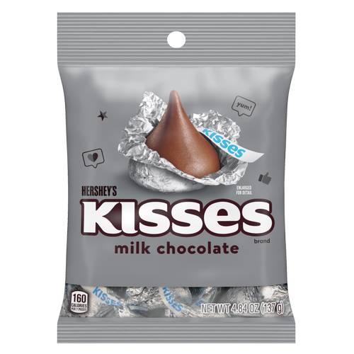 Hershey's Kisses Milk Chocolate Candy 4.84oz