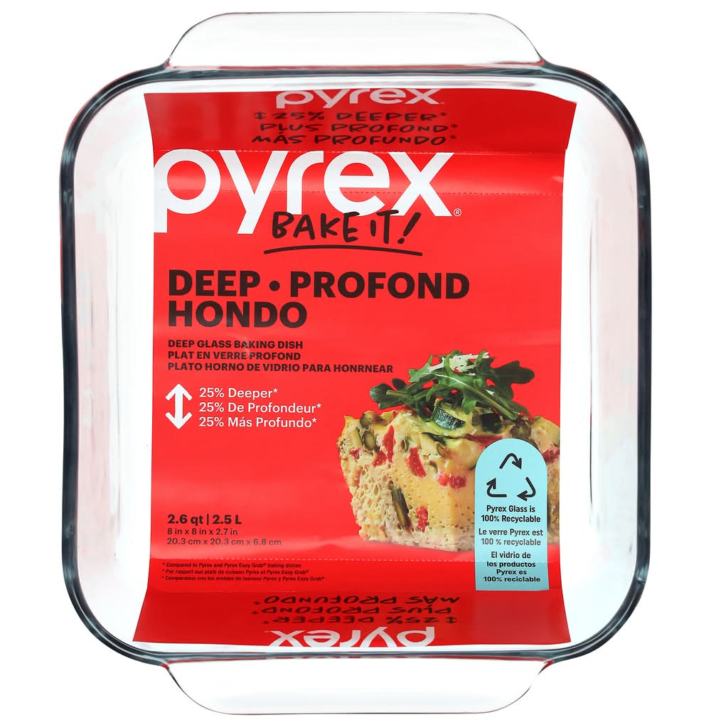 Pyrex 2.6 Quart Baking Dish