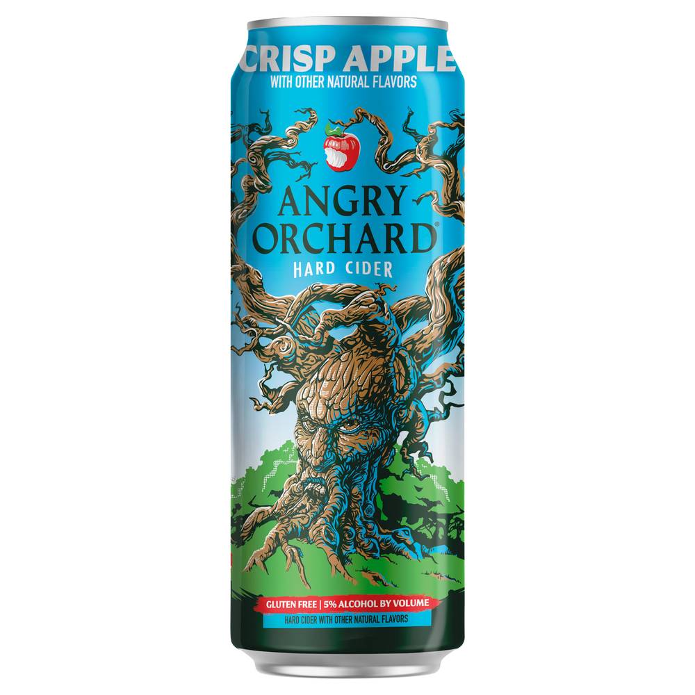 Angry Orchard Crisp Apple Hard Cider (24 fl oz)