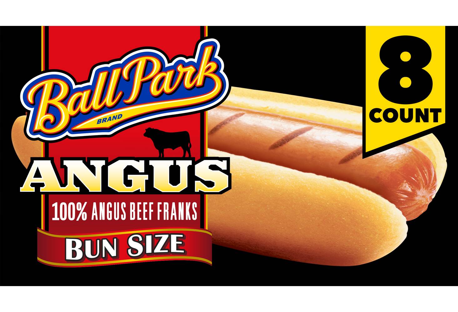 Ball Park Bun Size Uncured Angus Beef Franks (14 oz)