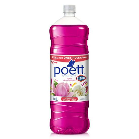 Poett limpiador líquido primavera (botella 1.8 l)