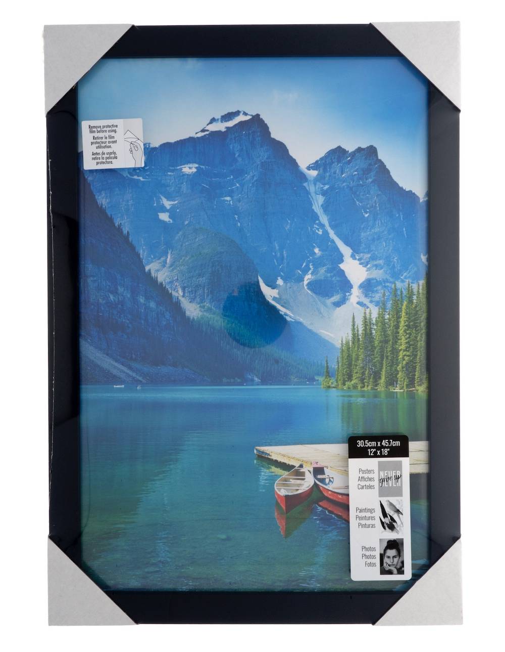 Wall & Poster Frame, 30.5 cm x 45.7 cm, Black