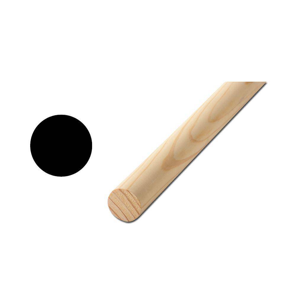 6406U 3/8 In. X 3/8 In. X 48 In. Hardwood Dowel Moulding