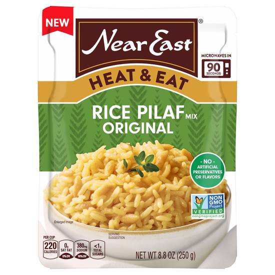 Near East Original Heat and Eat Rice Pilaf Mix