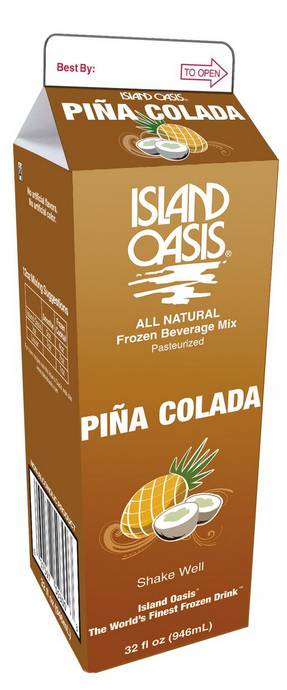 Frozen Island Oasis - Pina Colada Drink Mix -12/1 Qt