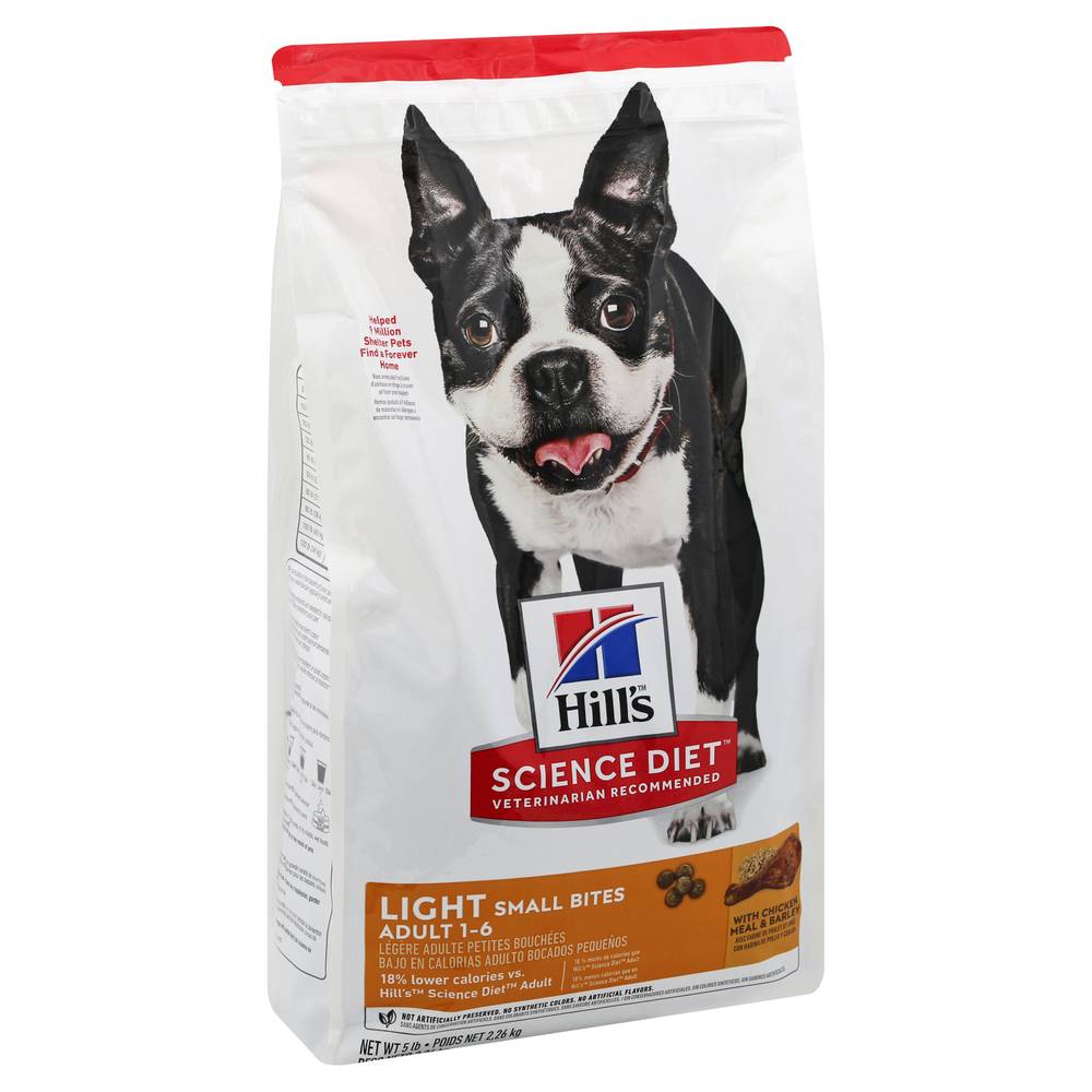 Hill's Science Diet Chicken Meal & Barley Adult 1-6 Dog Food (5 lbs)