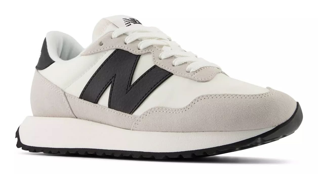New Balance 237 Sneaker - Women's (White/Grey/Black Medium - 8.5)