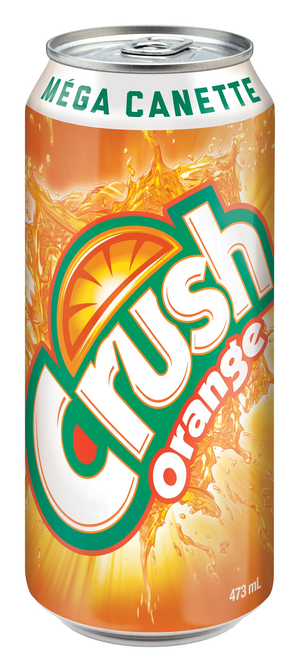 Crush crush orange (473ml) - orange soft drink (473 ml)