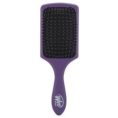 Wet Brush Paddle Detangler Hair Brush (dark lavendar)