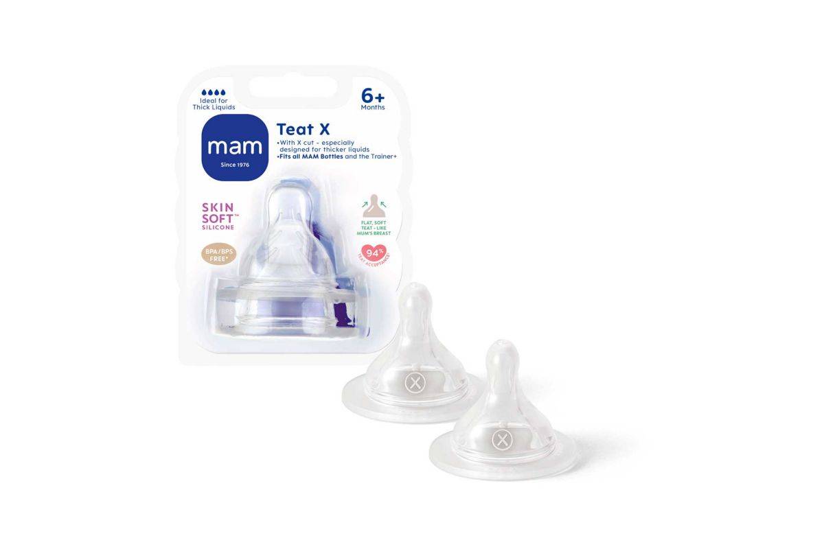 MAM Cross Cut Extra Fast Flow Teats � 2pk