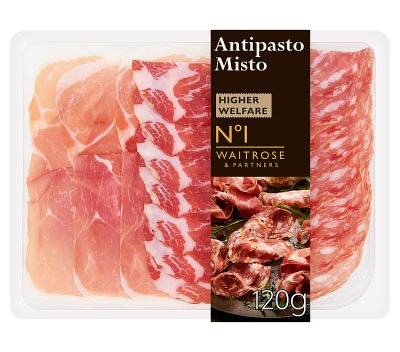 No.1 Waitrose & Partners No1 Antipasto Misto Pork (120g)