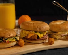 Eggy's Bagel Breakfast Sandwich (226 Newark Ave)