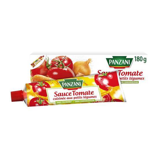 Sauce tomate cuisinée aux petits légumes - panzani - 180g