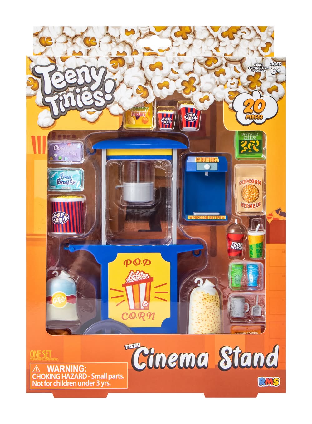 Teeny Tinies! Pretend Play Toy Set Cinema Stand