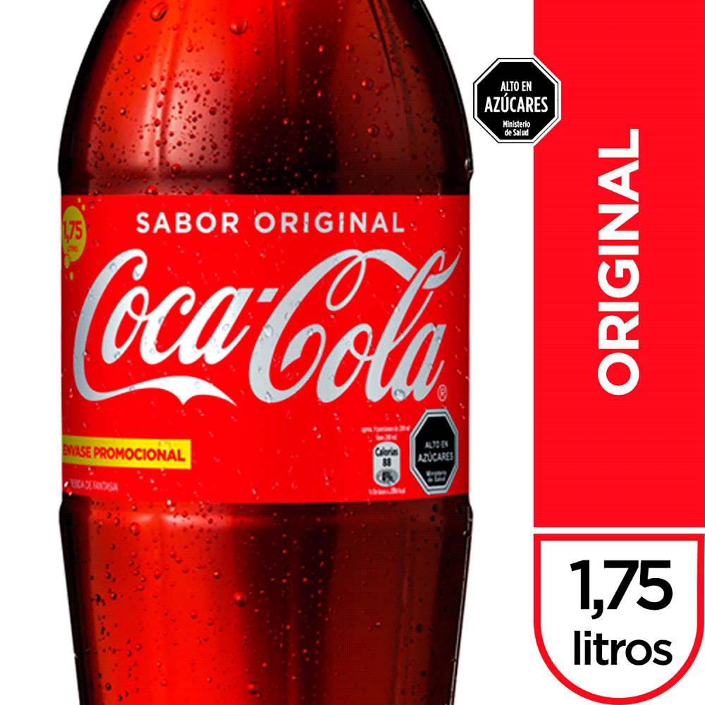 Coca-cola bebida sabor original (1.75 l)