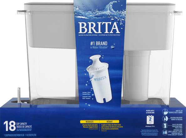 Brita 18 Cup Gray Ultramax Water Filter Dispenser (1 ct)