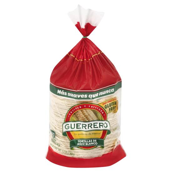 Guerrero Gluten Free White Corn Tortillas (100 ct)