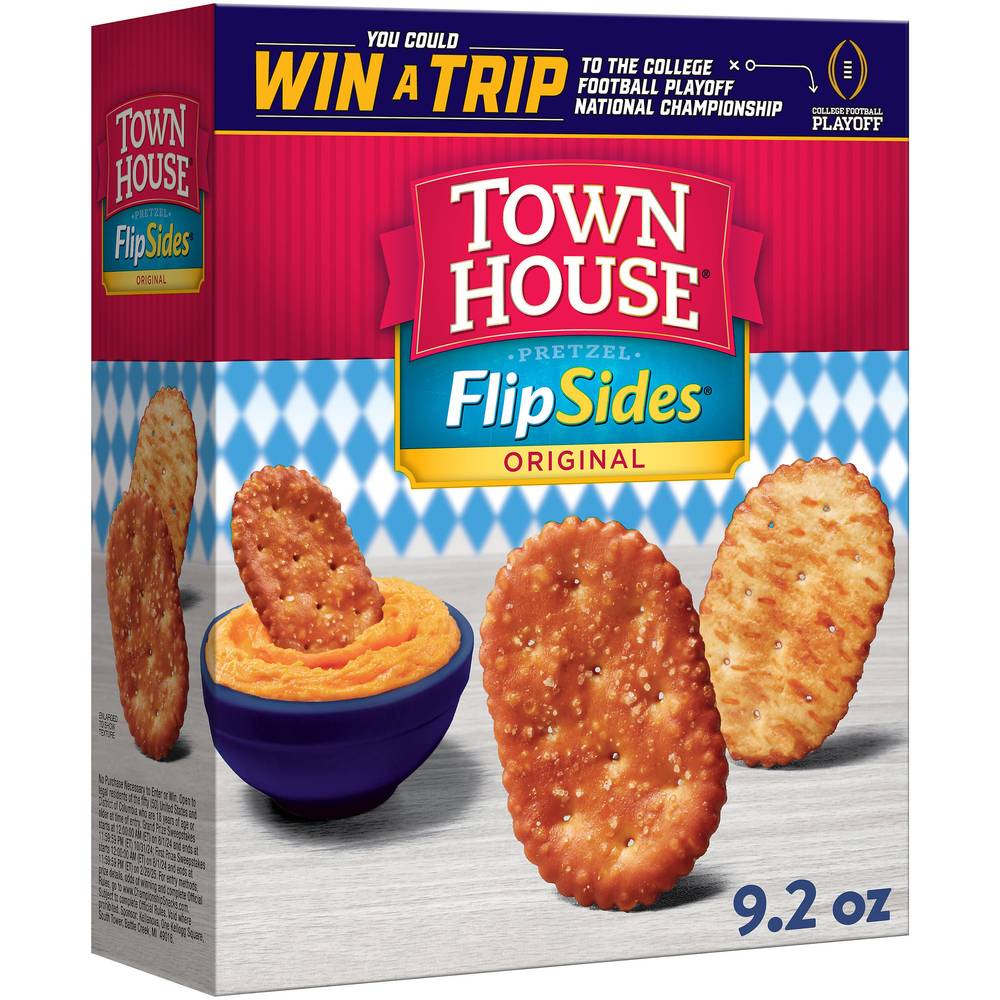 Town House Original Flip Sides Pretzel Crackers (9.2 oz)