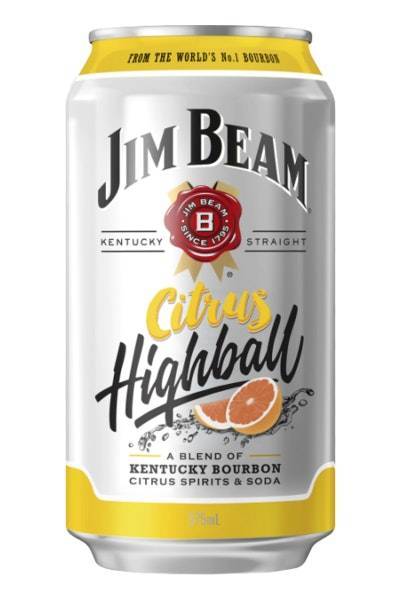 Jim Beam Citrus Highball (12oz can)
