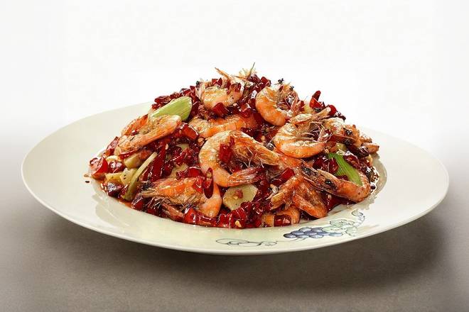 Floured Shrimp with Chili 香辣虾