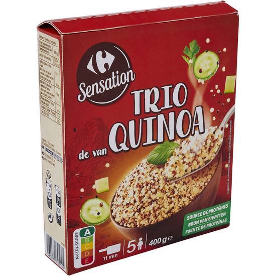 Carrefour Sensation - Trio de quinoa