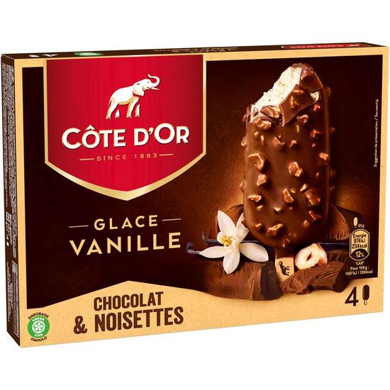 Glace vanille Cote d'or 260g