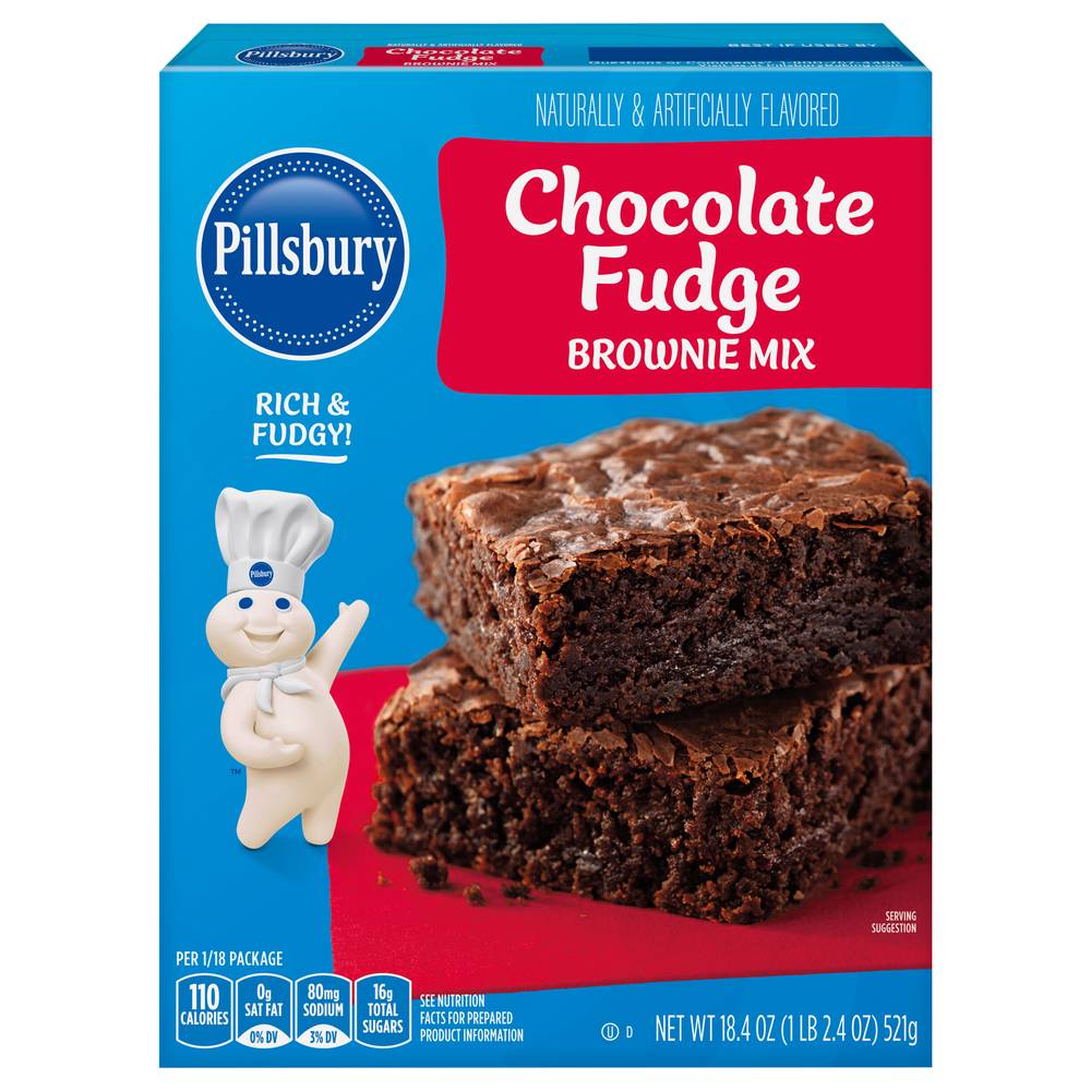 Pillsbury Chacolate Fudge Brownie Mix (18.4 oz)