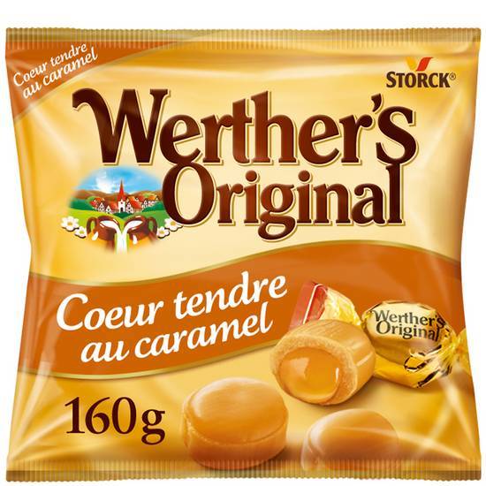 Werther's Original - Bonbons coeur tendre, caramel (160g)