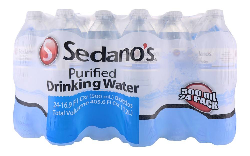 Sedano's Purified Drinking Water (24 ct, 16.9 fl oz)