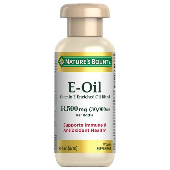 Nature's Bounty Vitamin Supplement 13,500 mg E-Oil