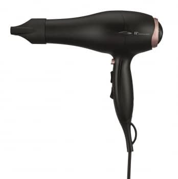 Secador de Pelo Nalk&Rey NRHD20AC-25, 2000 W, 3 Temperaturas, 2 Velocidades - Negro