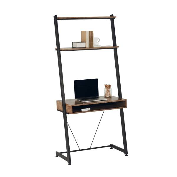 Realspace Belling 35"w Leaning Computer Desk