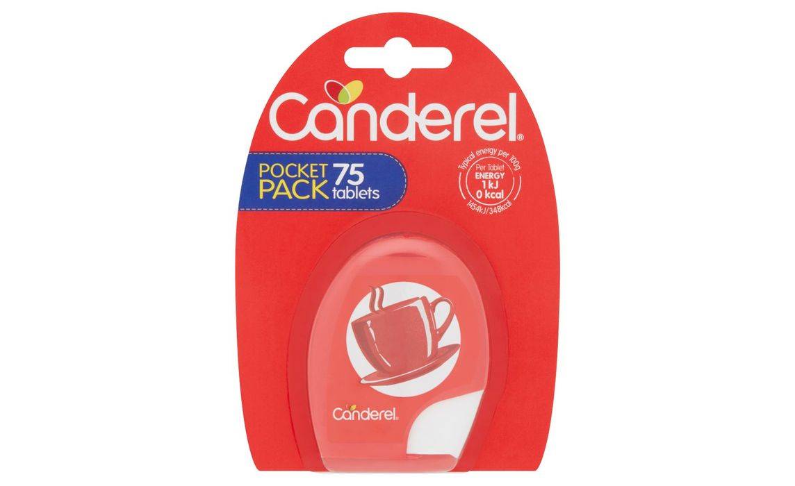 Canderel Pocket Pack 75 Tablets 6.38g (386144-CS)