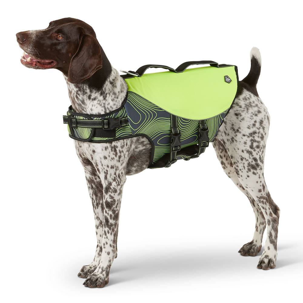 Arcadia Trail High Visibility Flotation Aid For Dogs, Medium, Yellow