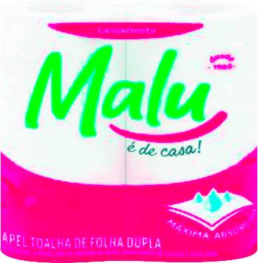 Malu papel toalha de folha dupla (2 rolos), Delivery Near You