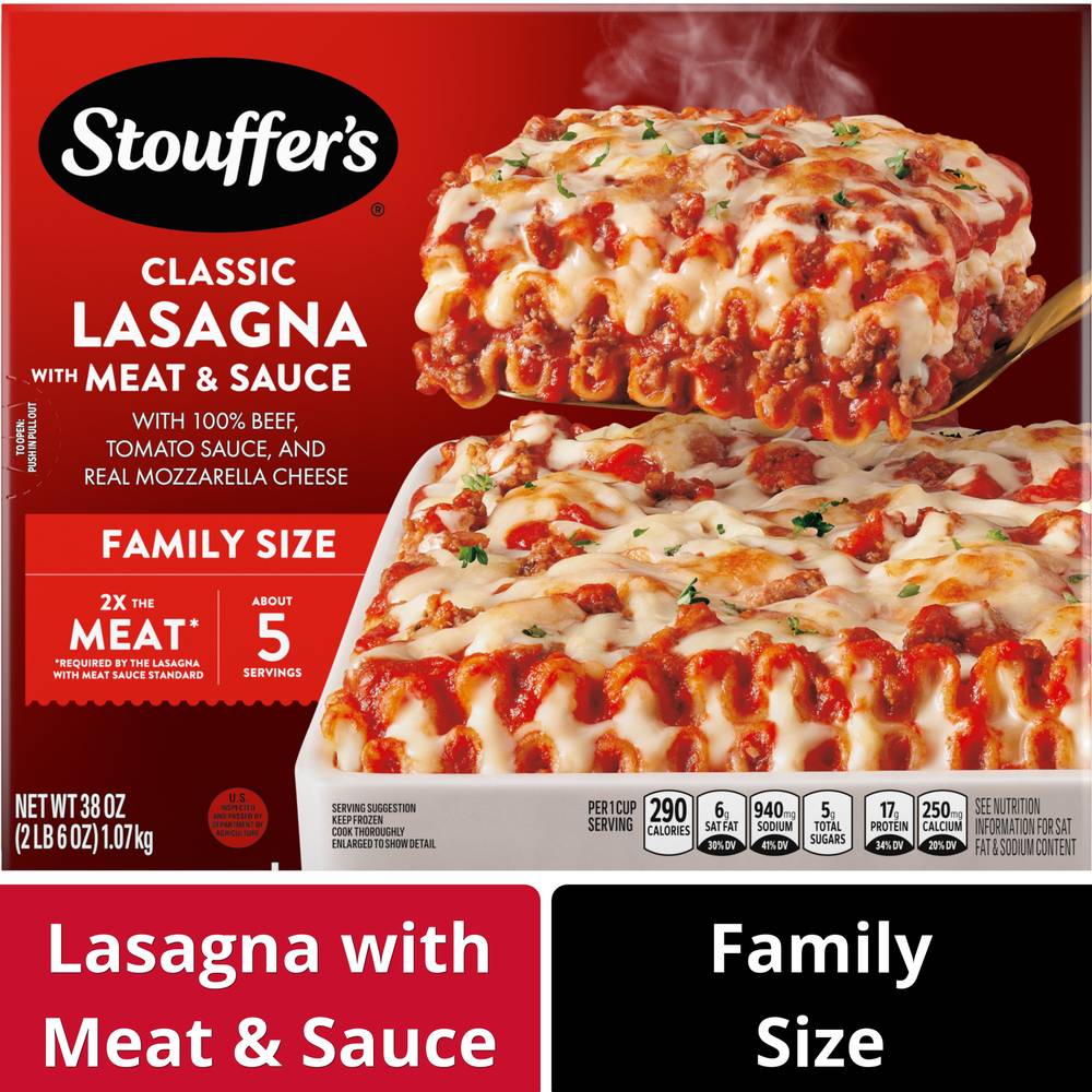 Stouffer's Lasagna With Meat & Sauce (38 oz)