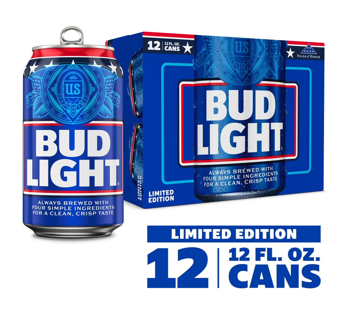 Bud Light Lager Beer (12 x 12 fl oz)