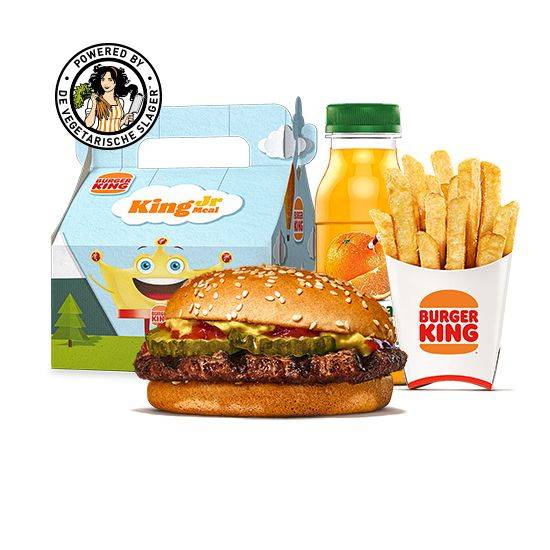 Veggie Hamburger Menu King Jr. Meal