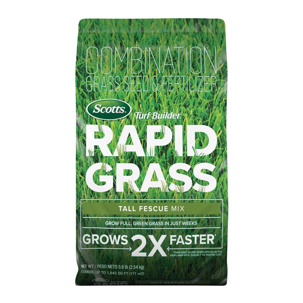 Scotts Turf Builder Rapid Grass 5.6-lb Tall Fescue Grass Seed | 18222