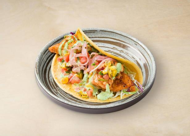 CAJUN SALMON TACO