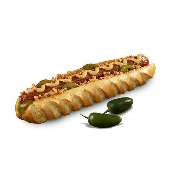 Hot Dog Alpejski z Jalapeno