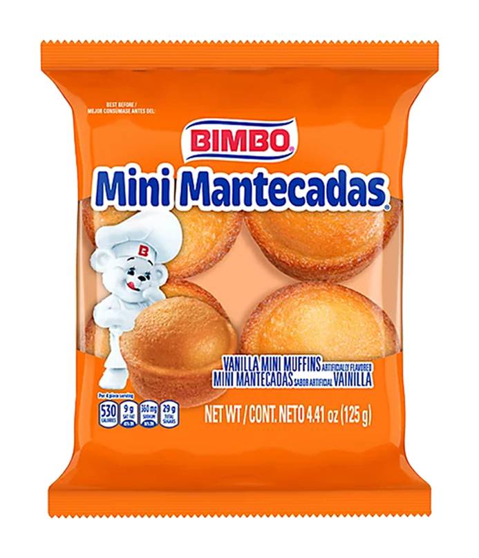 Bimbo Mini Mantecadas 4.41oz